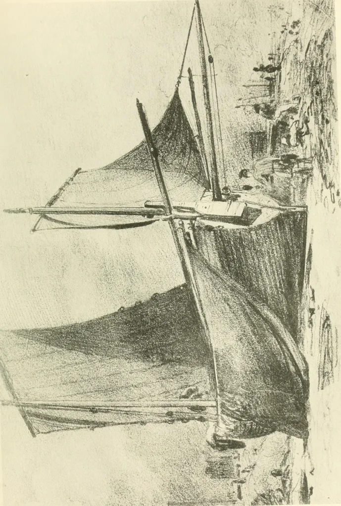 An illustration from Life and letters of John Constable, R. A, 1896, leaf 228