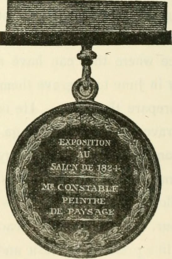 An illustration from Life and letters of John Constable, R. A, 1896, leaf 231