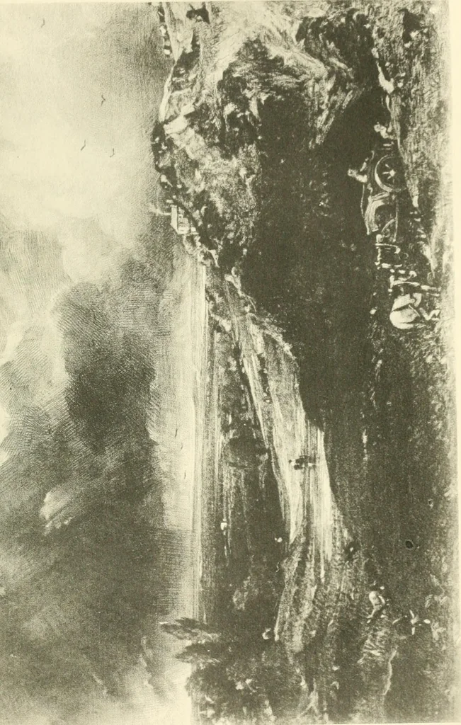 An illustration from Life and letters of John Constable, R. A, 1896, leaf 274