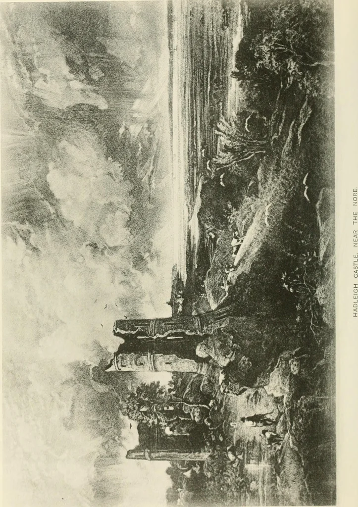 An illustration from Life and letters of John Constable, R. A, 1896, leaf 293