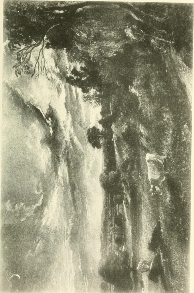 An illustration from Life and letters of John Constable, R. A, 1896, leaf 314