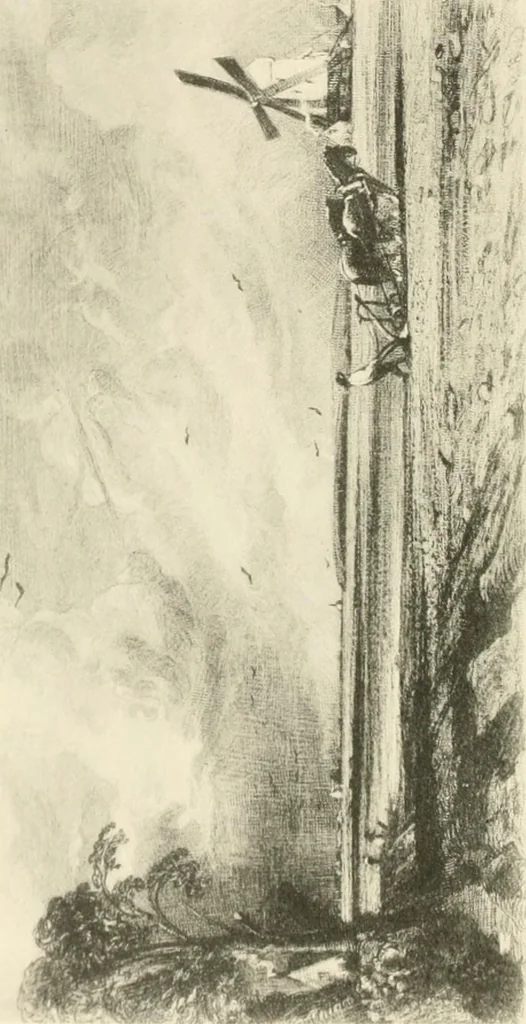 An illustration from Life and letters of John Constable, R. A, 1896, leaf 35