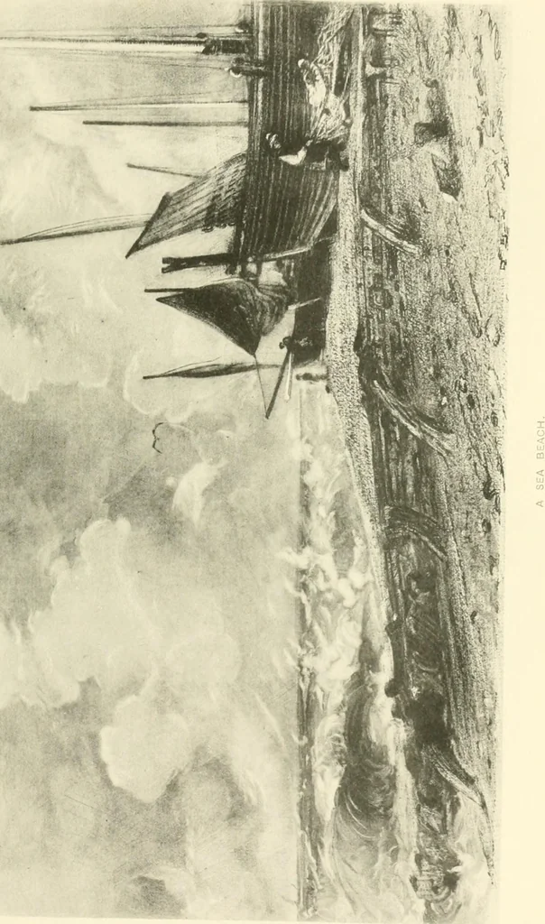 An illustration from Life and letters of John Constable, R. A, 1896, leaf 412