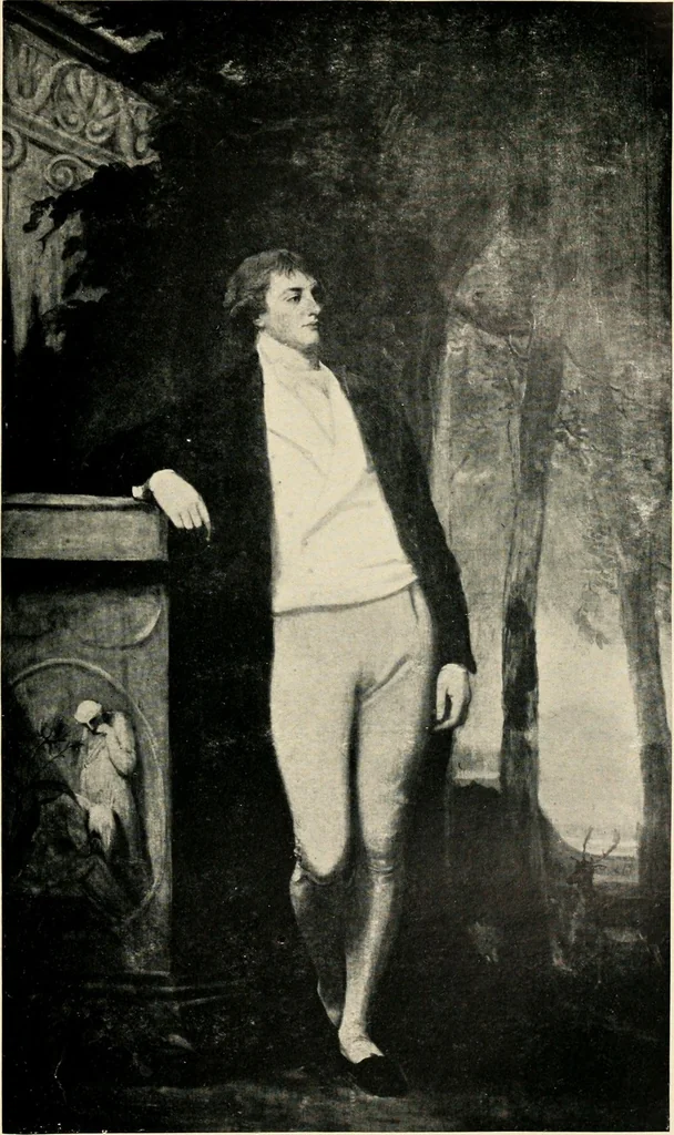An illustration from The life and letters of William Beckford, of Fonthill, 1910, leaf 204