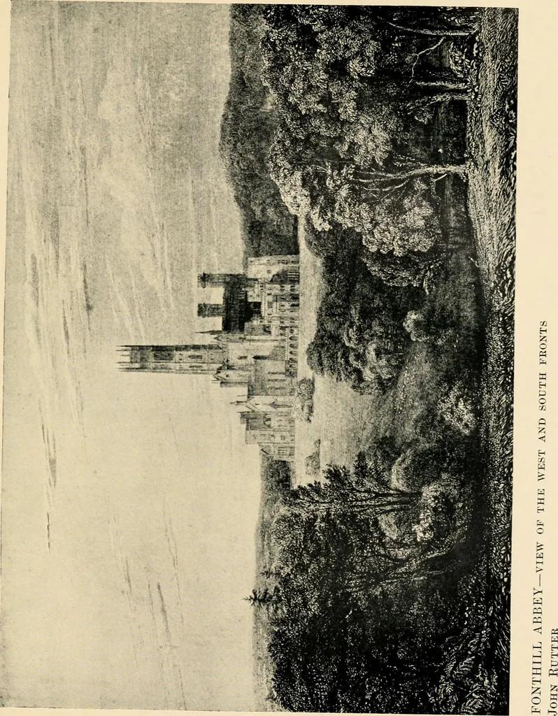 An illustration from The life and letters of William Beckford, of Fonthill, 1910, leaf 246