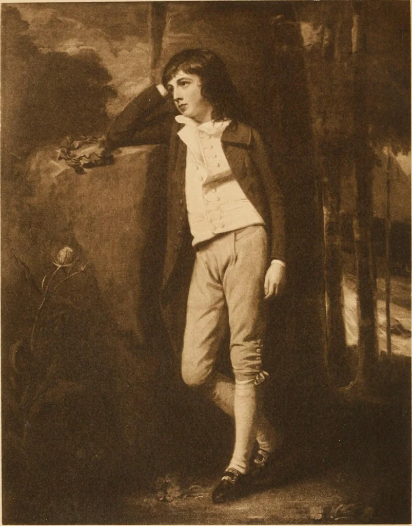 An illustration from The life and letters of William Beckford, of Fonthill, 1910, leaf 7