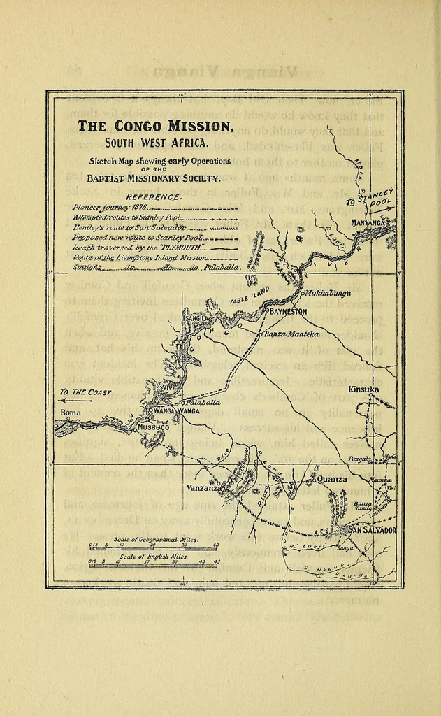 An illustration from The life of George Grenfell : Congo missionary and explorer, 1909, leaf 132