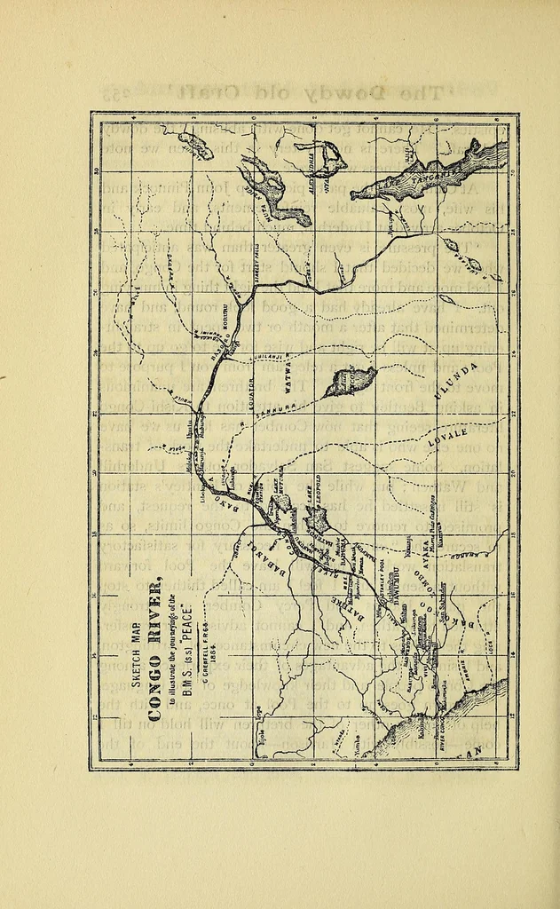 An illustration from The life of George Grenfell : Congo missionary and explorer, 1909, leaf 312