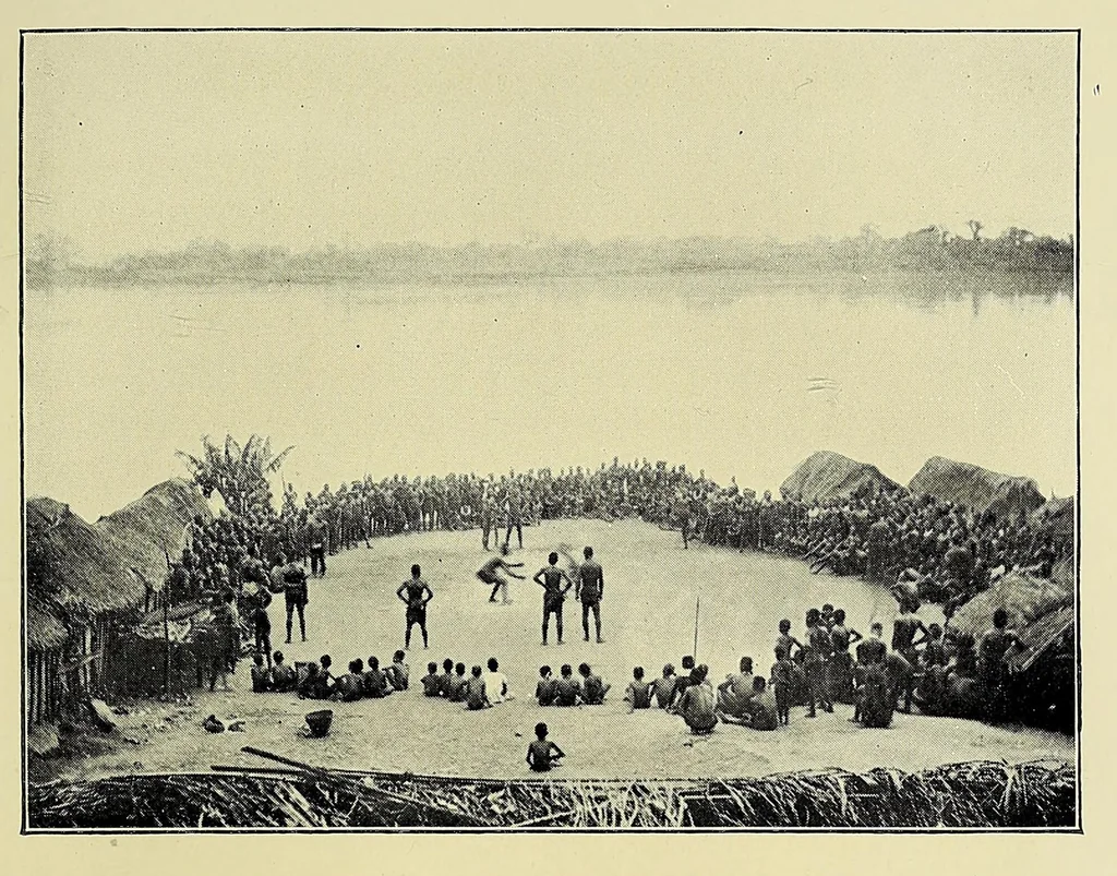An illustration from The life of George Grenfell : Congo missionary and explorer, 1909, leaf 397