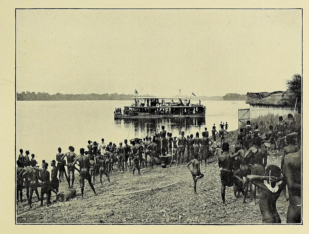 An illustration from The life of George Grenfell : Congo missionary and explorer, 1909, leaf 433