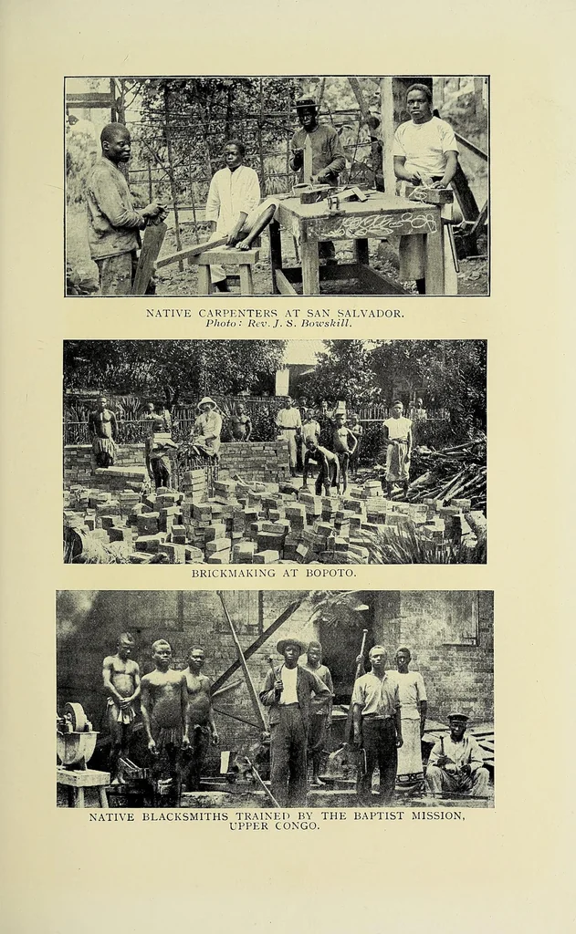 An illustration from The life of George Grenfell : Congo missionary and explorer, 1909, leaf 469