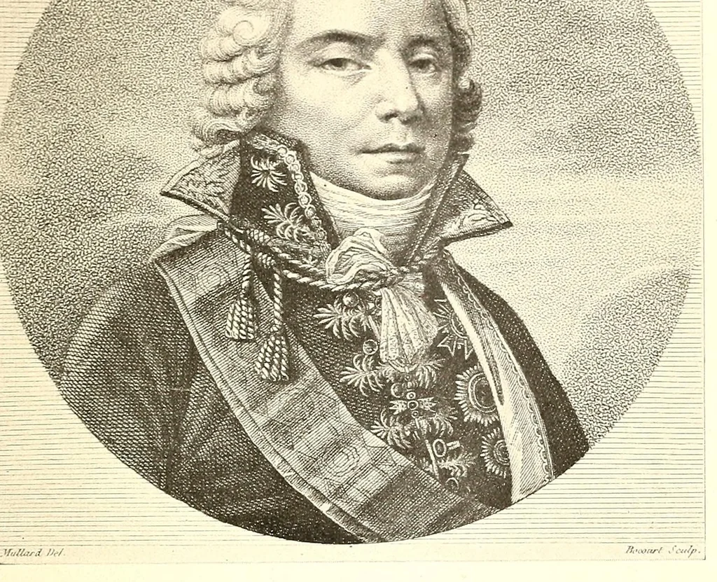 An illustration from The life of John Marshall, 1916, leaf 289