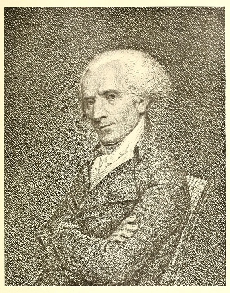 An illustration from The life of John Marshall, 1916, leaf 351