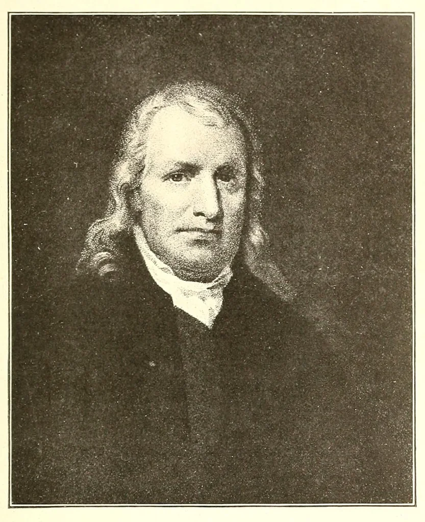 An illustration from The life of John Marshall, 1916, leaf 195