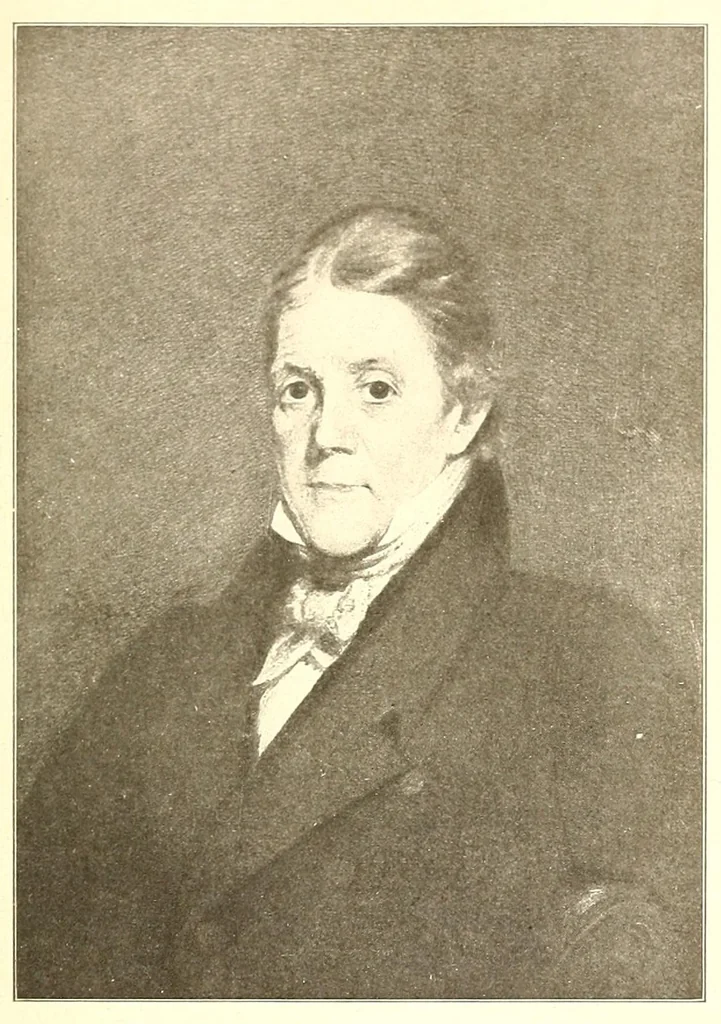 An illustration from The life of John Marshall, 1916, leaf 227