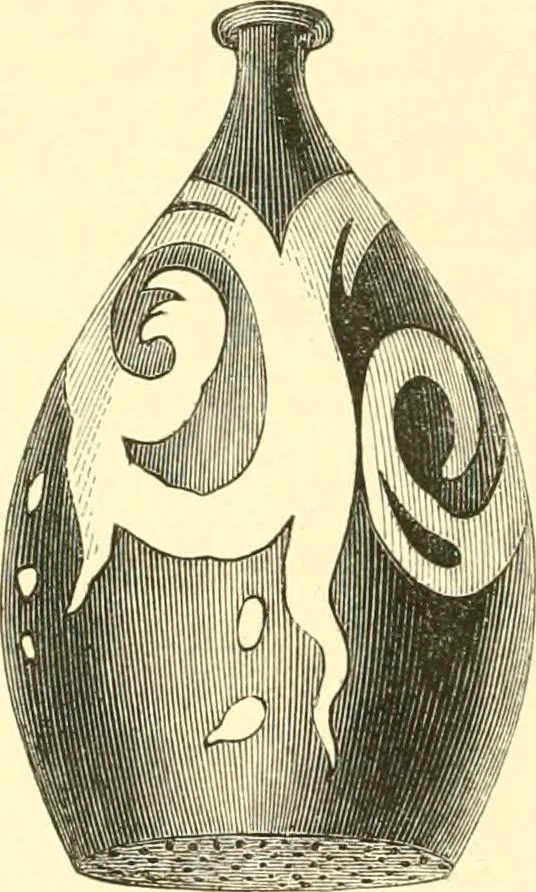 An illustration from The life of Josiah Wedgwood, from his private correspondence and family papers ... with an introductory sketch of the art of pottery in England, 1865, leaf 117