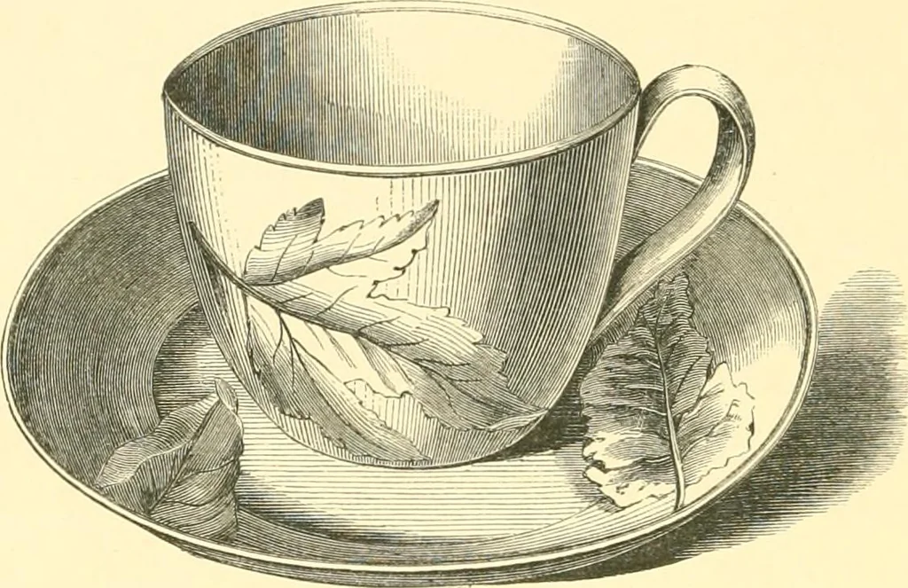 An illustration from The life of Josiah Wedgwood, from his private correspondence and family papers ... with an introductory sketch of the art of pottery in England, 1865, leaf 327