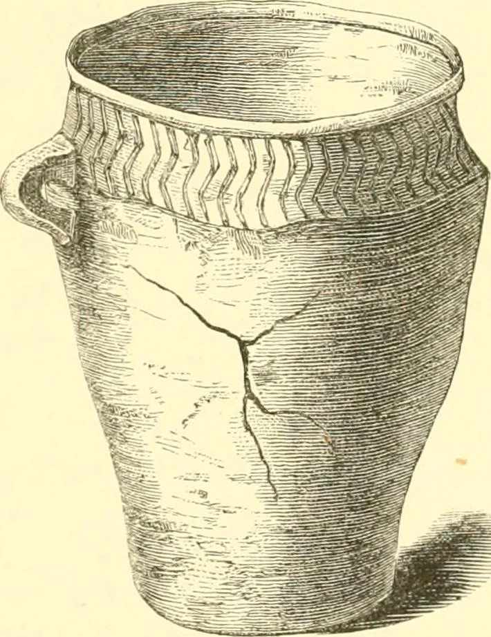 An illustration from The life of Josiah Wedgwood, from his private correspondence and family papers ... with an introductory sketch of the art of pottery in England, 1865, leaf 46
