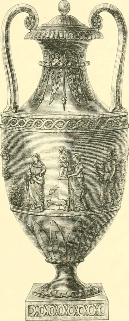 An illustration from The life of Josiah Wedgwood, from his private correspondence and family papers ... with an introductory sketch of the art of pottery in England, 1865, leaf 522