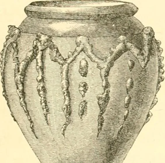 An illustration from The life of Josiah Wedgwood, from his private correspondence and family papers ... with an introductory sketch of the art of pottery in England, 1865, leaf 54