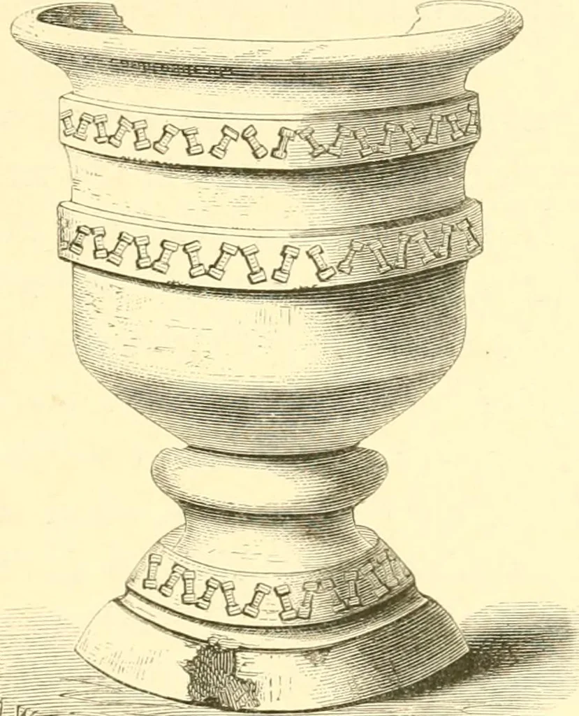 An illustration from The life of Josiah Wedgwood, from his private correspondence and family papers ... with an introductory sketch of the art of pottery in England, 1865, leaf 56