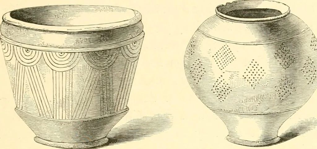 An illustration from The life of Josiah Wedgwood, from his private correspondence and family papers ... with an introductory sketch of the art of pottery in England, 1865, leaf 60