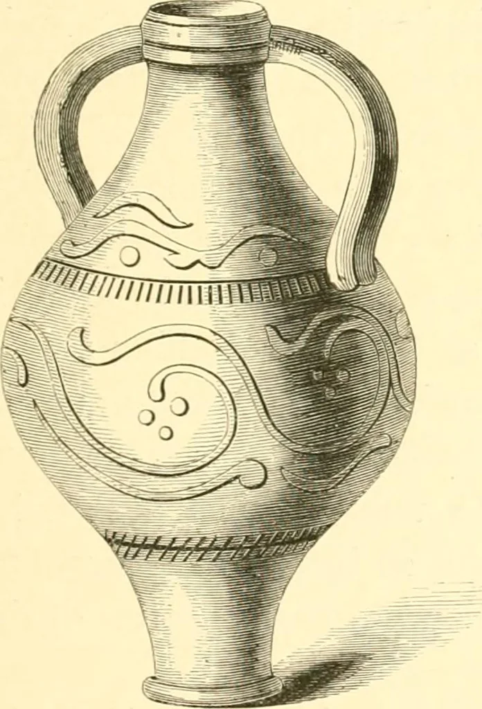 An illustration from The life of Josiah Wedgwood, from his private correspondence and family papers ... with an introductory sketch of the art of pottery in England, 1865, leaf 62