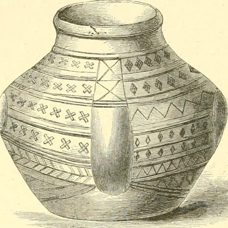An illustration from The life of Josiah Wedgwood, from his private correspondence and family papers ... with an introductory sketch of the art of pottery in England, 1865, leaf 71