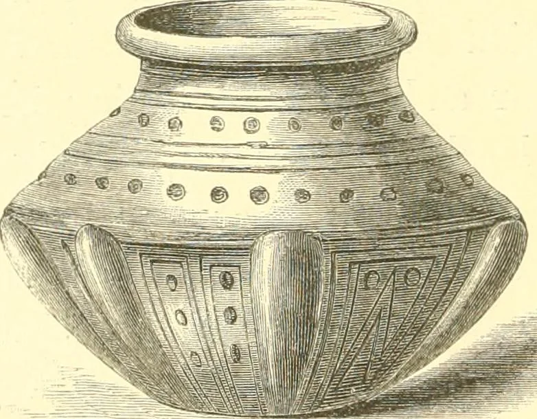 An illustration from The life of Josiah Wedgwood, from his private correspondence and family papers ... with an introductory sketch of the art of pottery in England, 1865, leaf 71