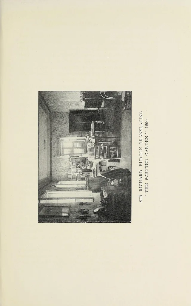 An illustration from The life of Sir Richard Burton, 1906, leaf 219