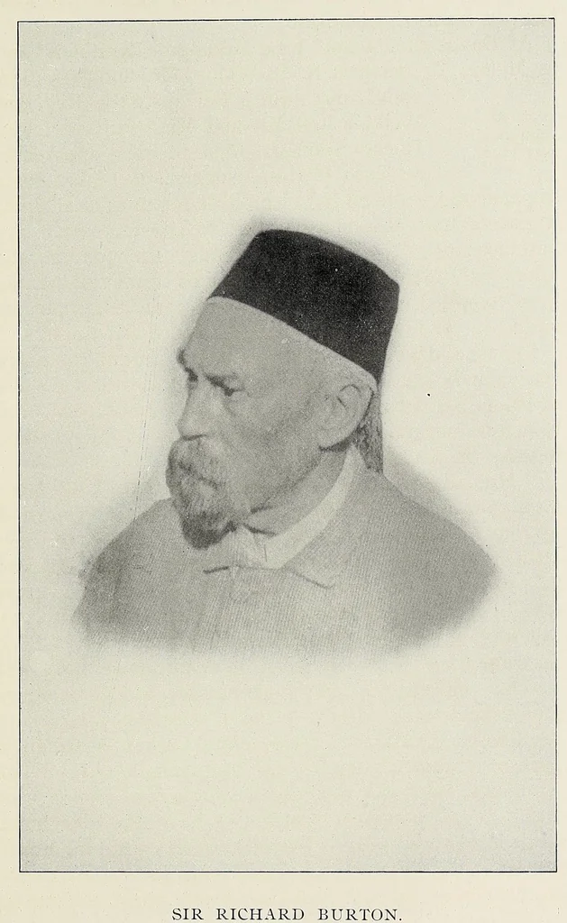 An illustration from The life of Sir Richard Burton, 1906, leaf 237