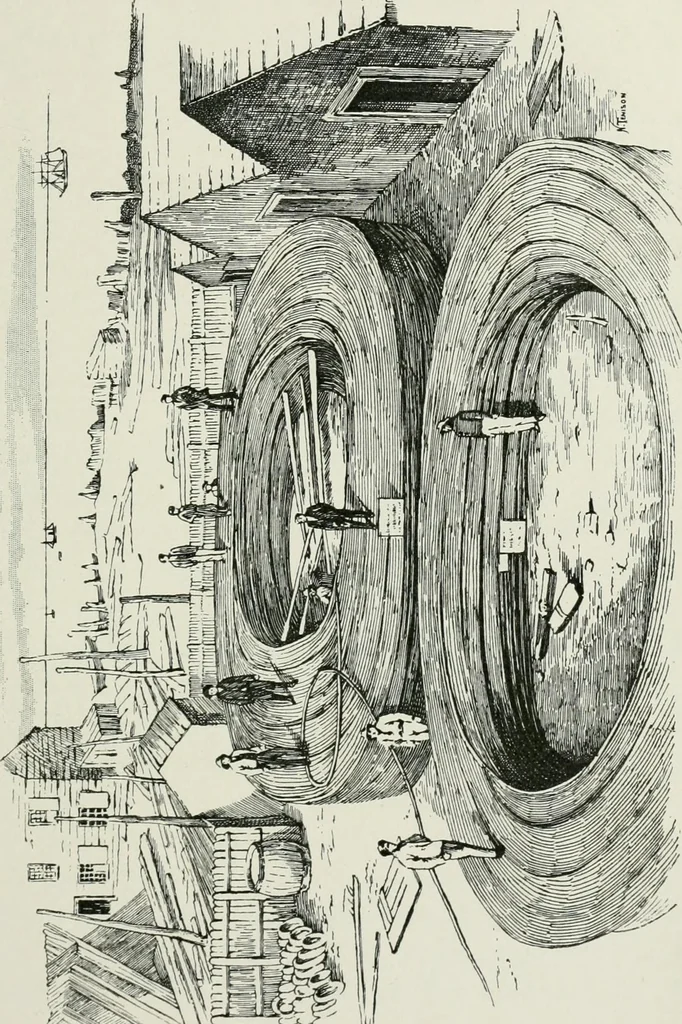 An illustration from The life story of the late Sir Charles Tilston Bright, civil engineer; with which is incorporated the story of the Atlantic cable, and the first telegraph to India and the colonies, 1899, leaf 106