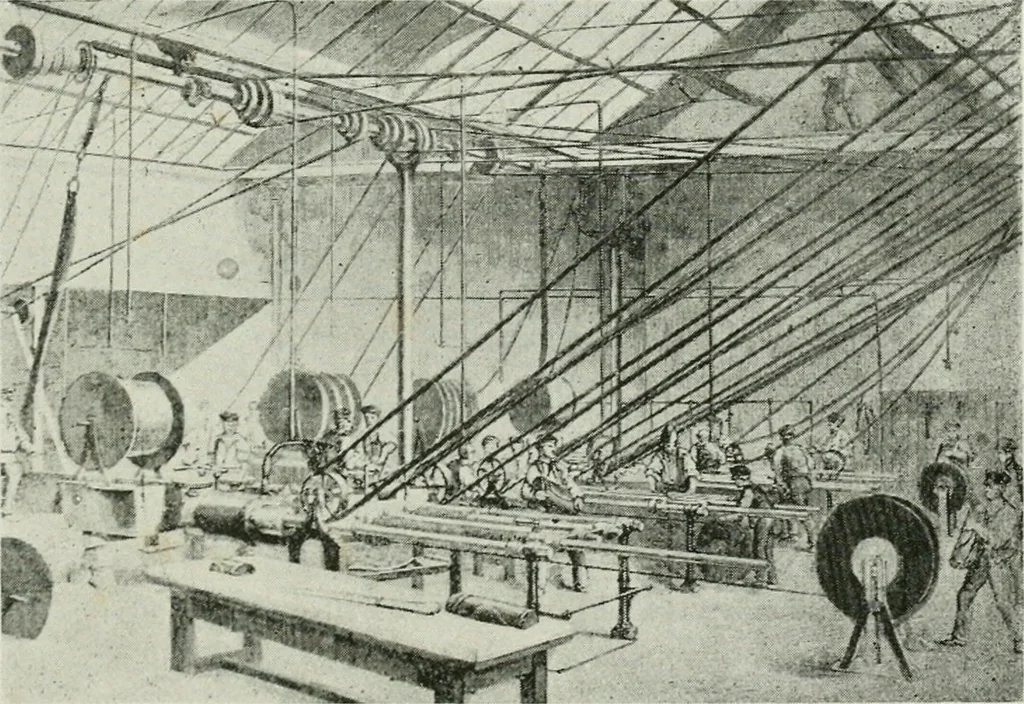 An illustration from The life story of the late Sir Charles Tilston Bright, civil engineer; with which is incorporated the story of the Atlantic cable, and the first telegraph to India and the colonies, 1899, leaf 160