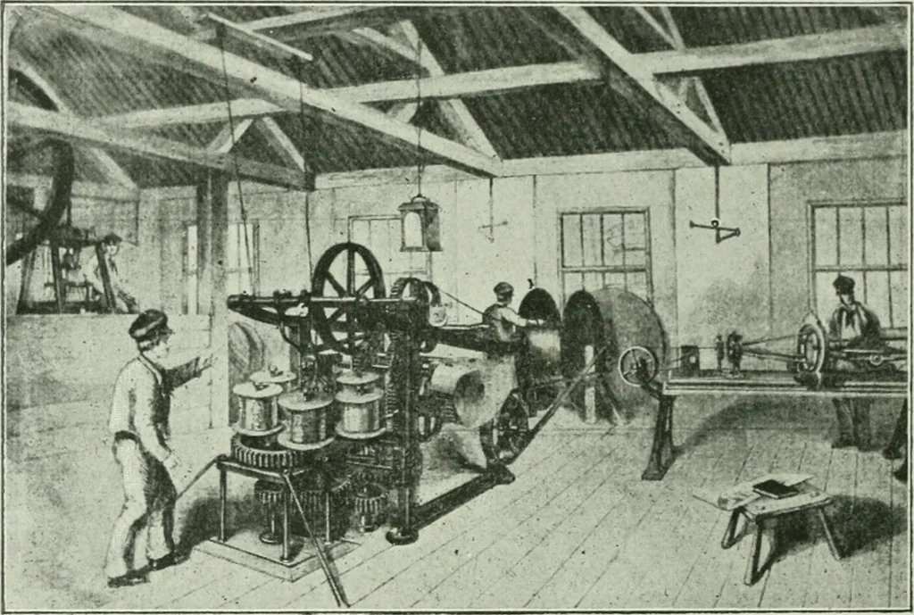 An illustration from The life story of the late Sir Charles Tilston Bright, civil engineer; with which is incorporated the story of the Atlantic cable, and the first telegraph to India and the colonies, 1899, leaf 161