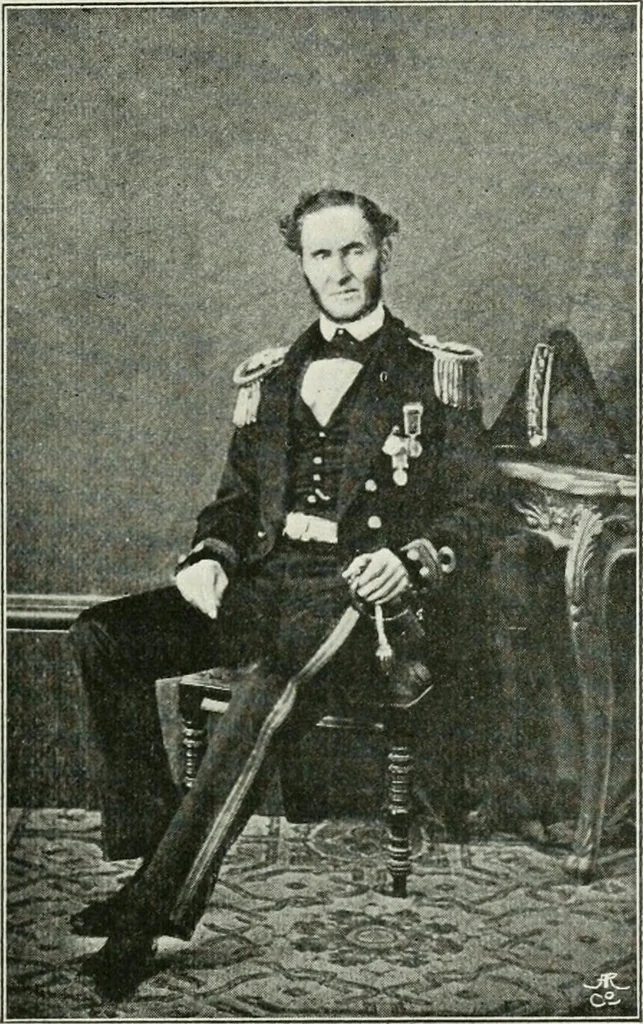 An illustration from The life story of the late Sir Charles Tilston Bright, civil engineer; with which is incorporated the story of the Atlantic cable, and the first telegraph to India and the colonies, 1899, leaf 214