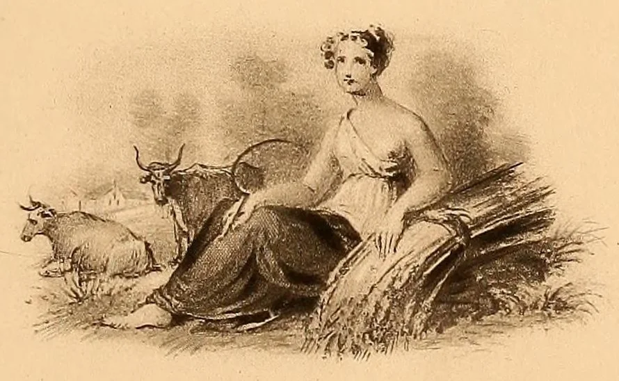 An illustration from The life and times of A.B. Durand, 1894, leaf 121