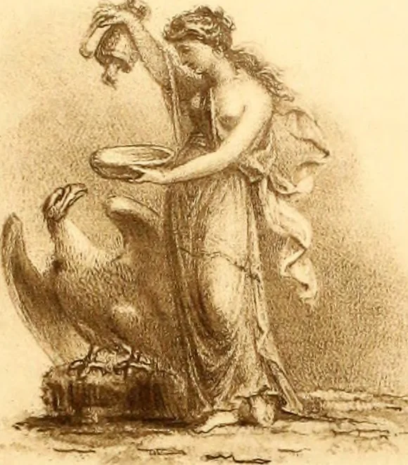 An illustration from The life and times of A.B. Durand, 1894, leaf 102