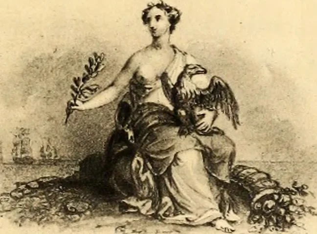 An illustration from The life and times of A.B. Durand, 1894, leaf 102