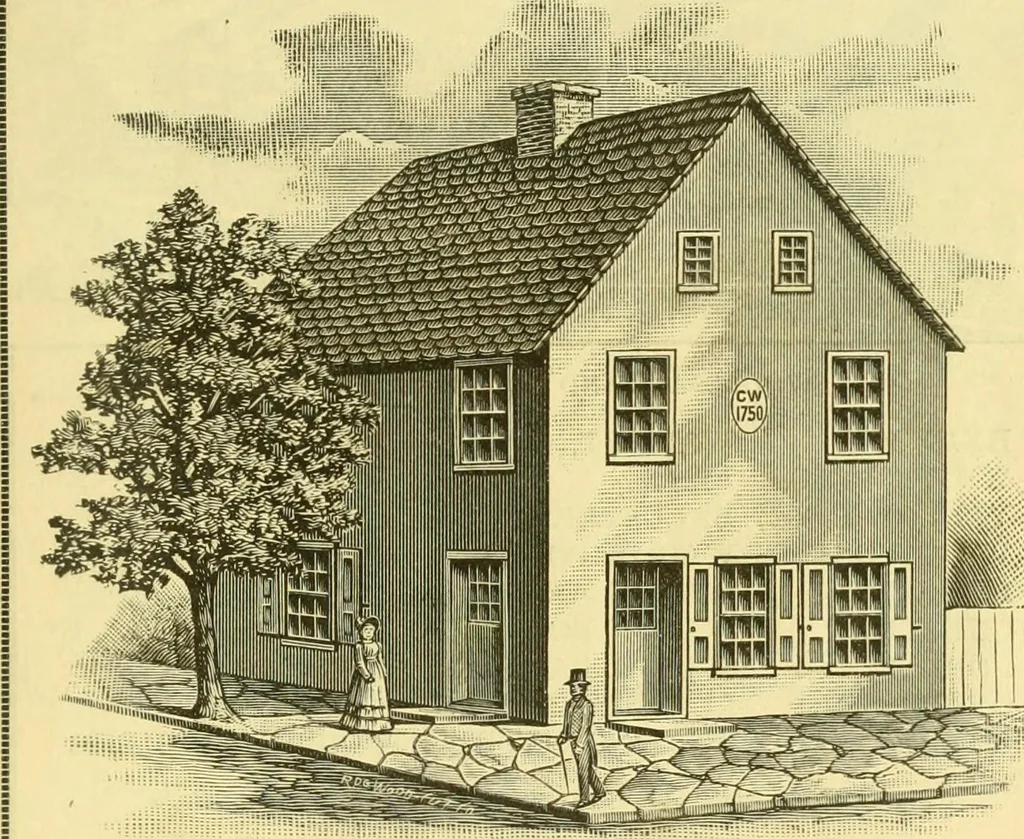 An illustration from Life and times of Conrad Weiser : the first representative man of Berks County, 1893, leaf 56