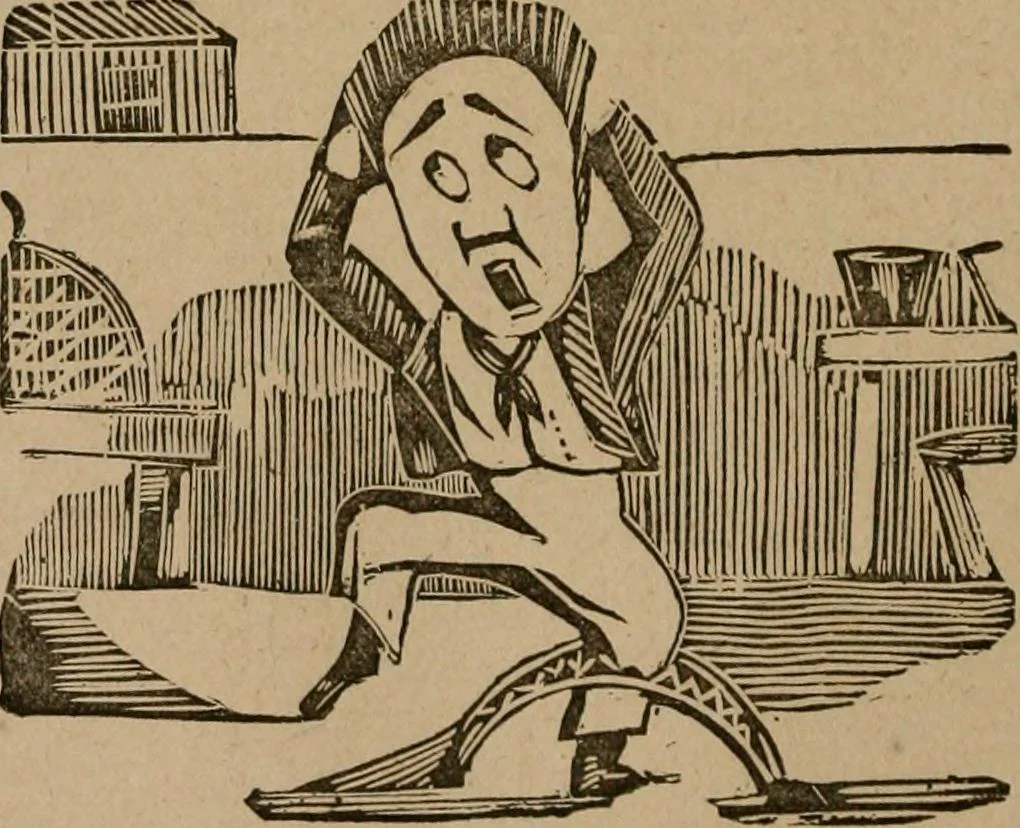 An illustration from The life and times of James Catnach : (late of Seven Dials), ballad monger, 1878, leaf 161