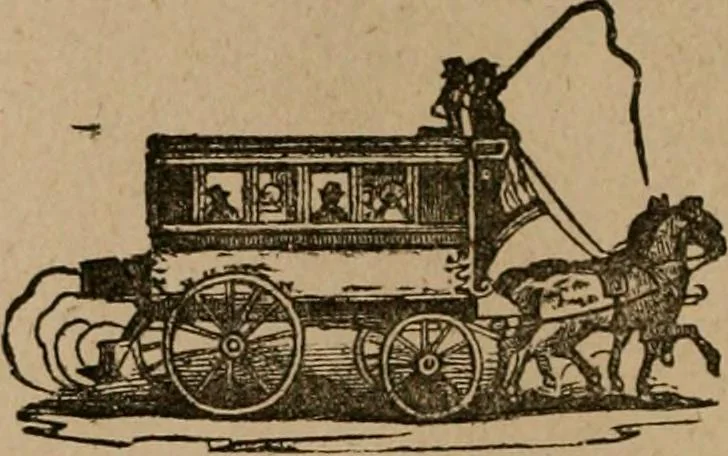 An illustration from The life and times of James Catnach : (late of Seven Dials), ballad monger, 1878, leaf 217
