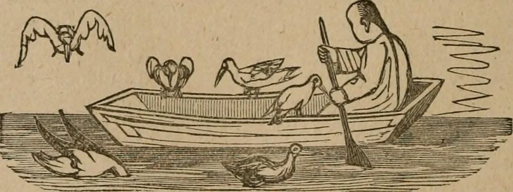 An illustration from The life and times of James Catnach : (late of Seven Dials), ballad monger, 1878, leaf 219