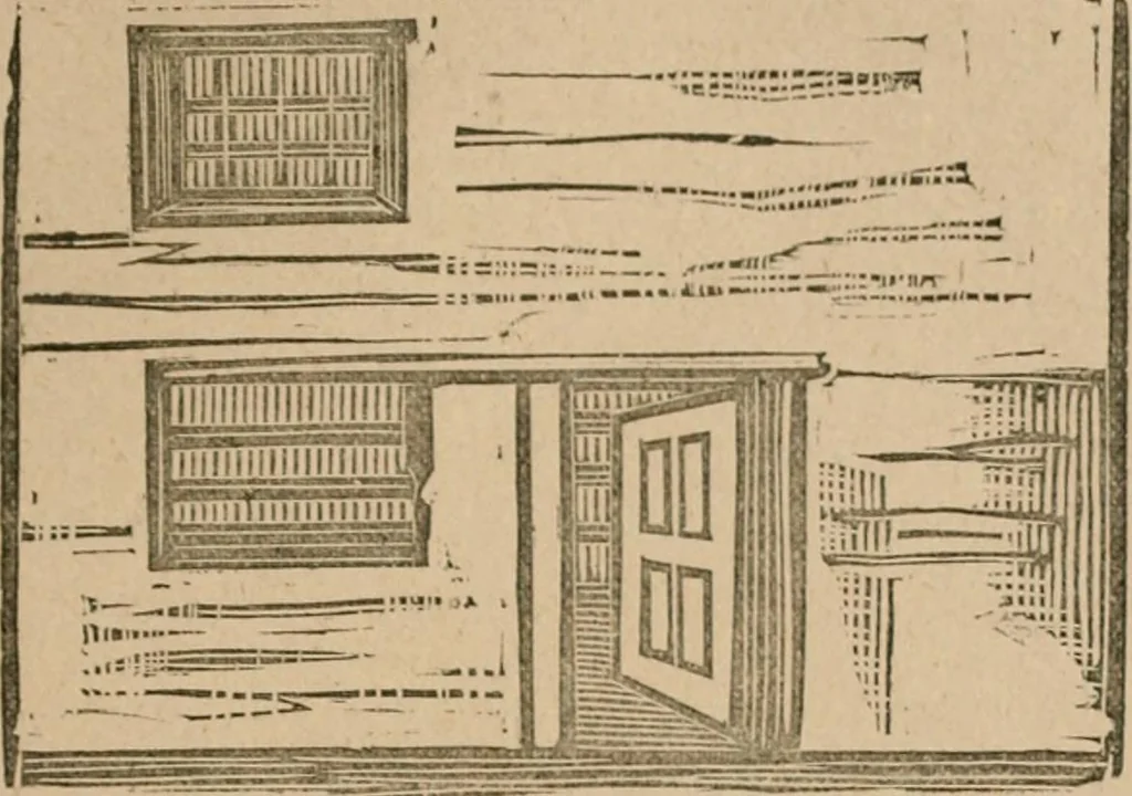 An illustration from The life and times of James Catnach : (late of Seven Dials), ballad monger, 1878, leaf 260