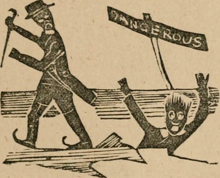 An illustration from The life and times of James Catnach : (late of Seven Dials), ballad monger, 1878, leaf 284
