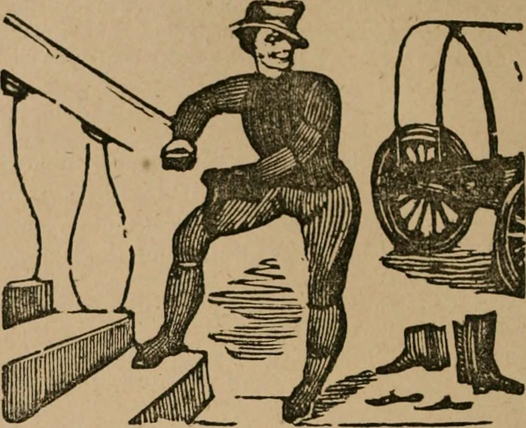 An illustration from The life and times of James Catnach : (late of Seven Dials), ballad monger, 1878, leaf 297