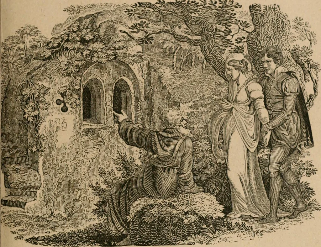 An illustration from The life and times of James Catnach : (late of Seven Dials), ballad monger, 1878, leaf 30