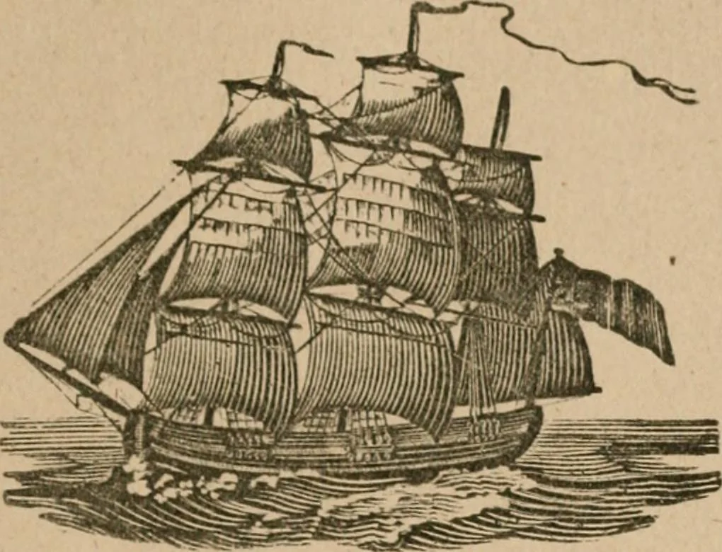An illustration from The life and times of James Catnach : (late of Seven Dials), ballad monger, 1878, leaf 326