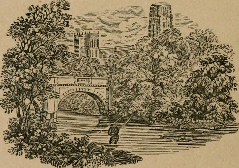 An illustration from The life and times of James Catnach : (late of Seven Dials), ballad monger, 1878, leaf 371