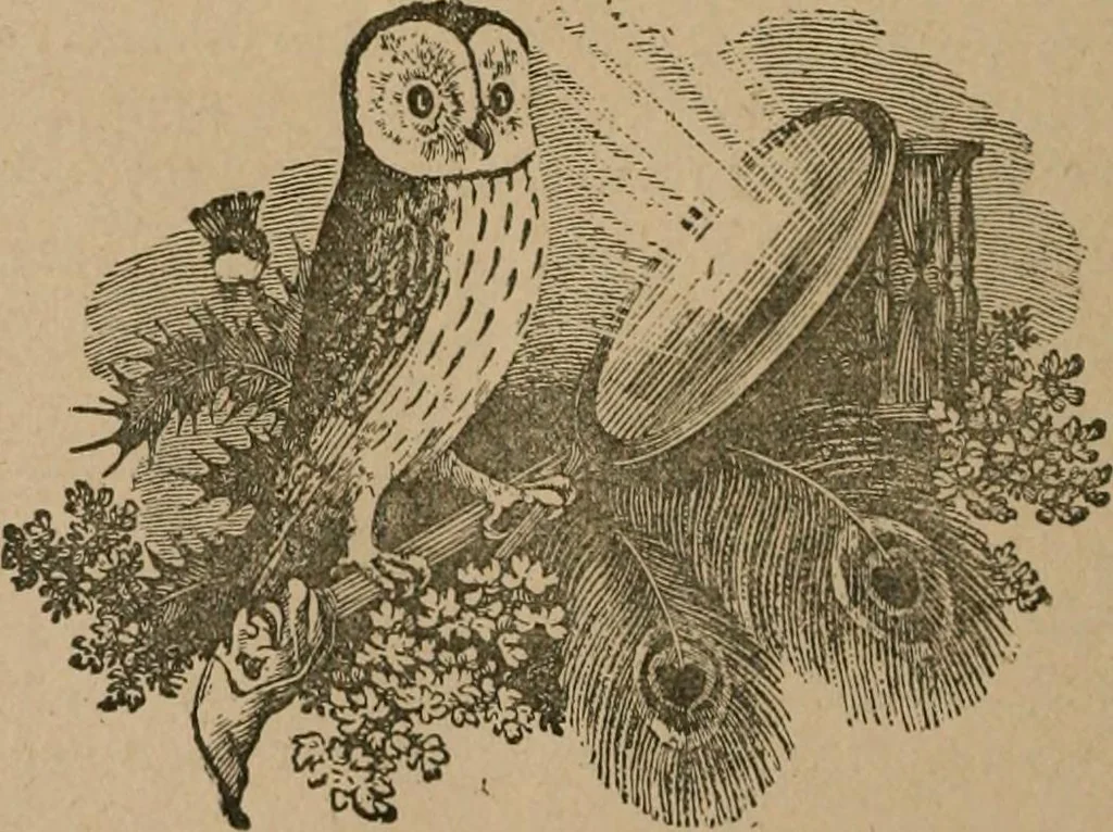 An illustration from The life and times of James Catnach : (late of Seven Dials), ballad monger, 1878, leaf 375