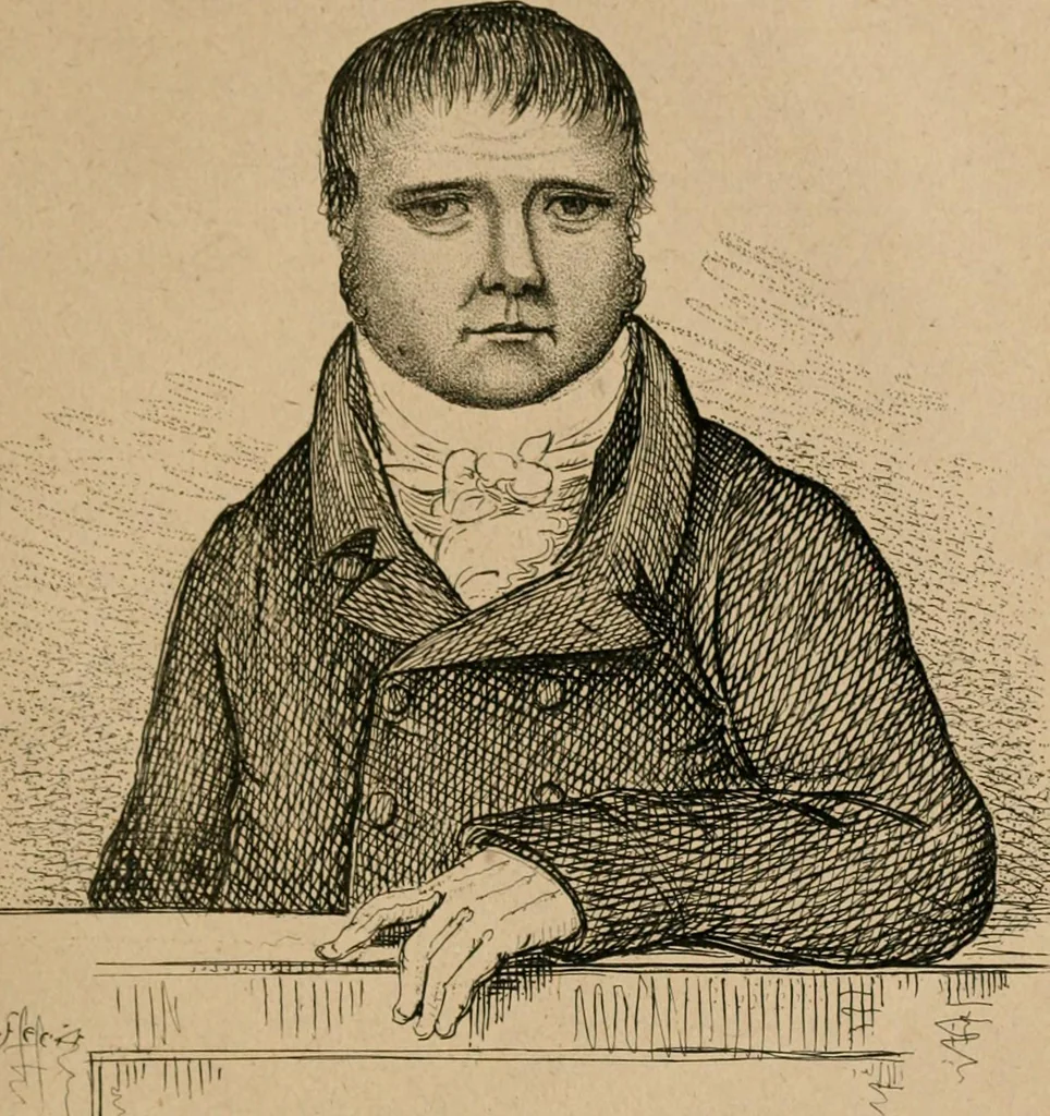 An illustration from The life and times of James Catnach : (late of Seven Dials), ballad monger, 1878, leaf 382